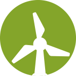 regenerative energie - Icon Windrad