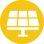 regenerative energie - Icon Solarpanel